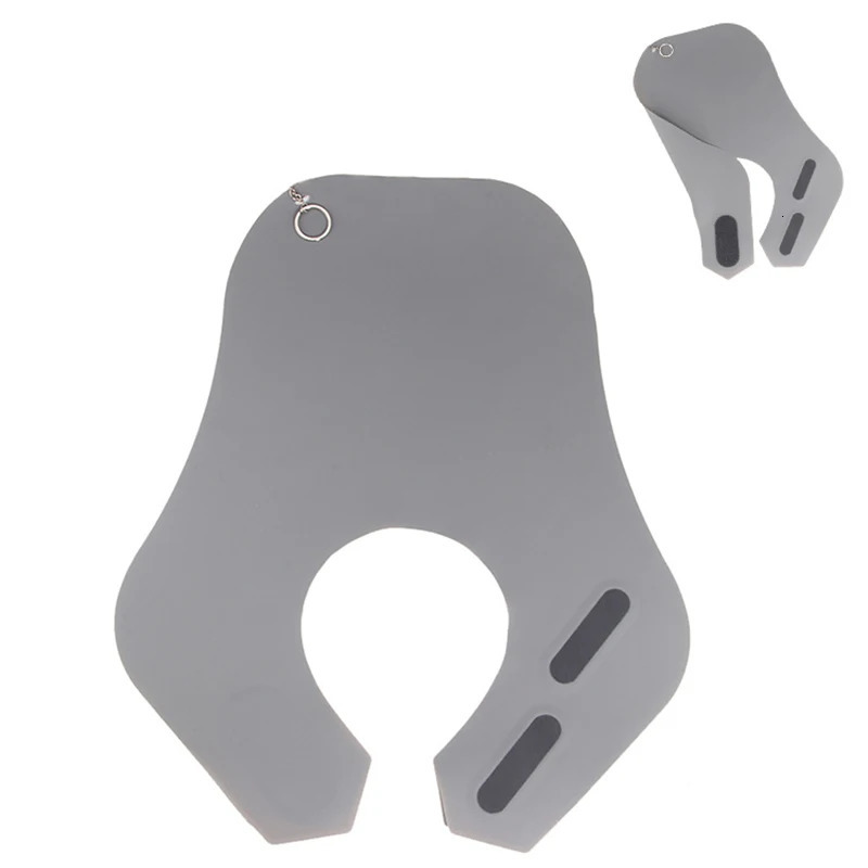 1Pc Barber Accessories Silicone Haircut Cape Waterproof Wai Cloth Hair Stylist Gown Apron Barber Accessories Barber Accessories 260203