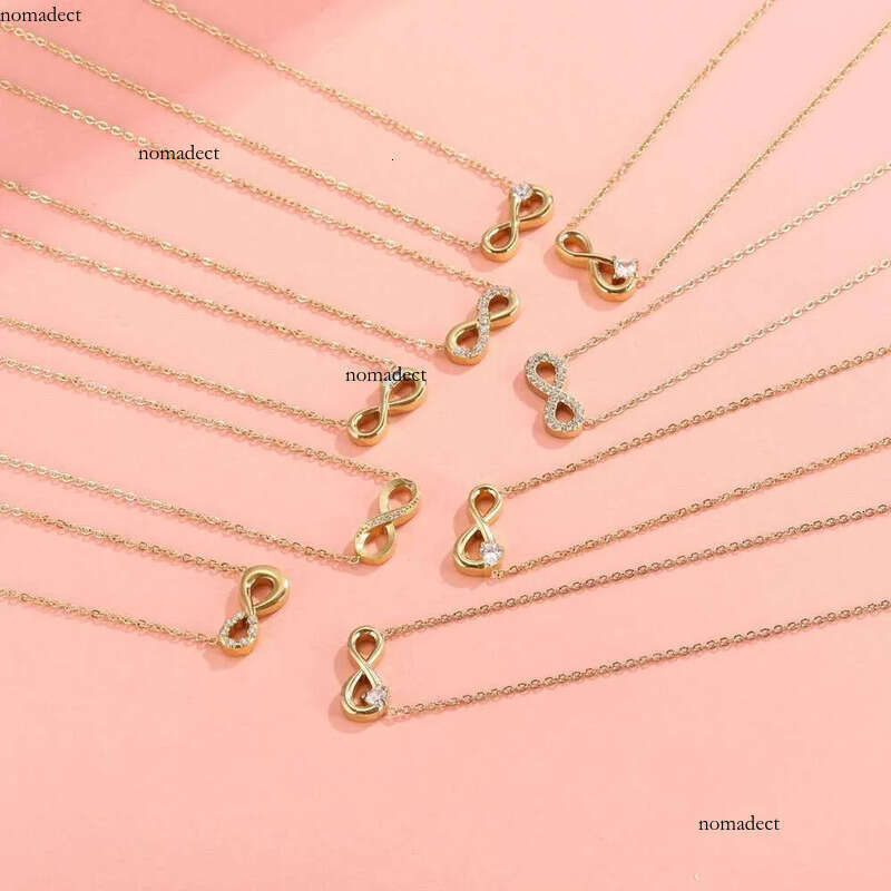 Fashionable titanium steel pendant necklace, beach collarbone chain, women's non fading jewelry 32