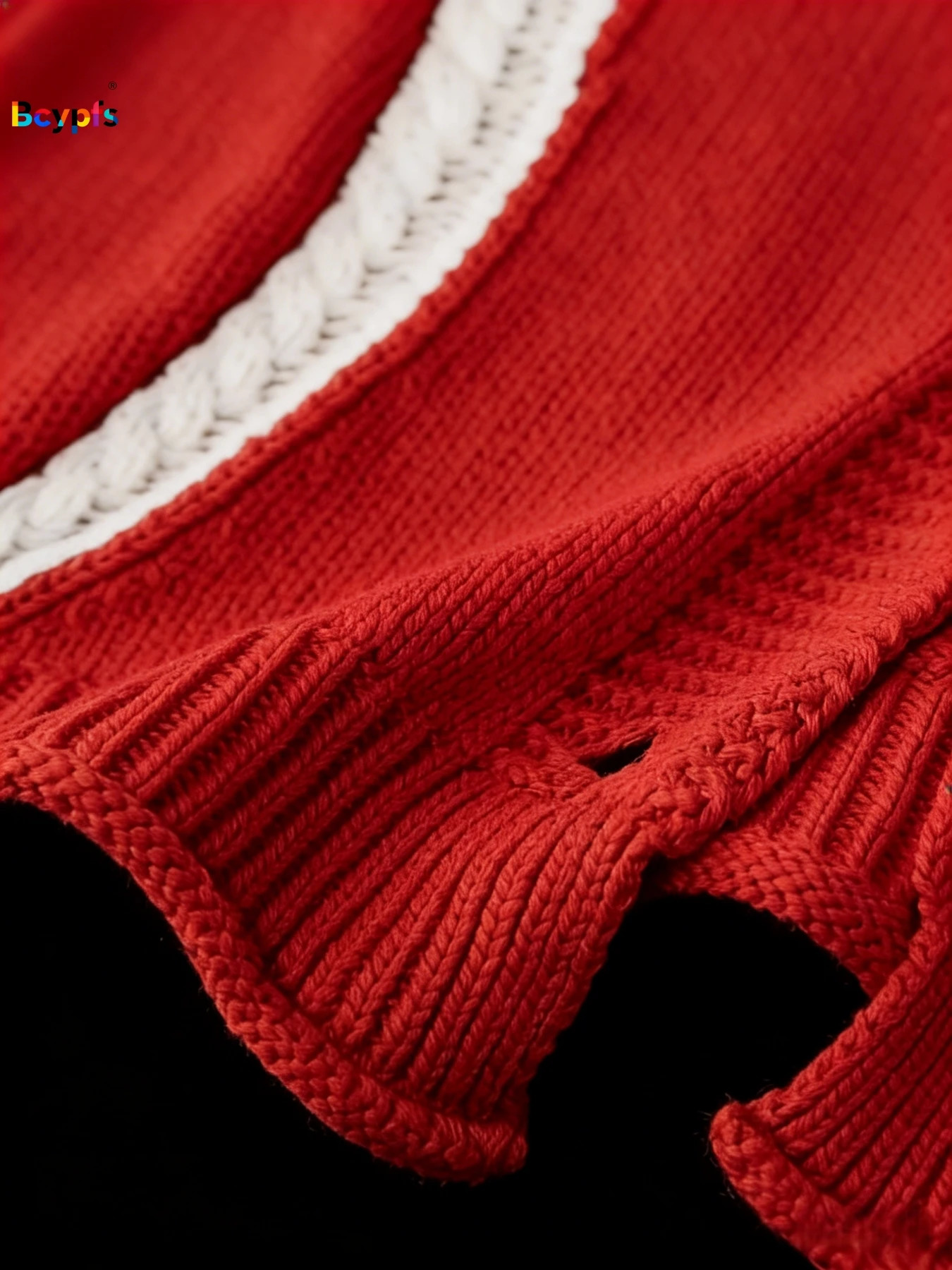 Womens Knitted Vest Shirt Set Sleeveless Red Beige Patchwork Loose Button Front Casual Daily Spring Autumn VintageFashionTops 260130
