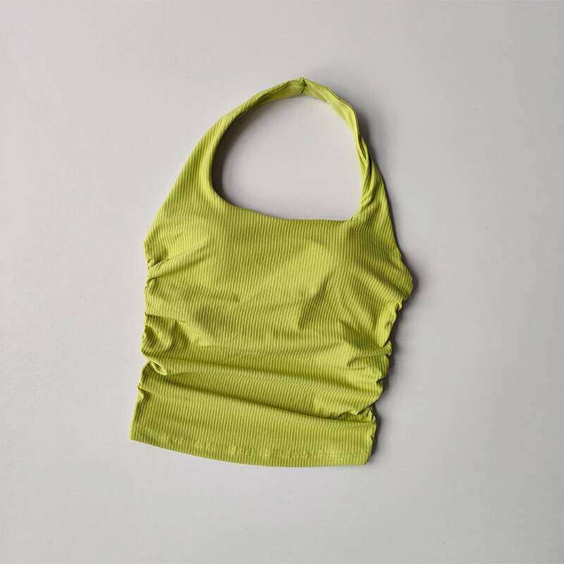 Hornet Temperament Sports Bra Women Gathering Integrated Fixed Chest Pad Underwear Breathable Yoga Suit Vest Outside Wear 26Y0209