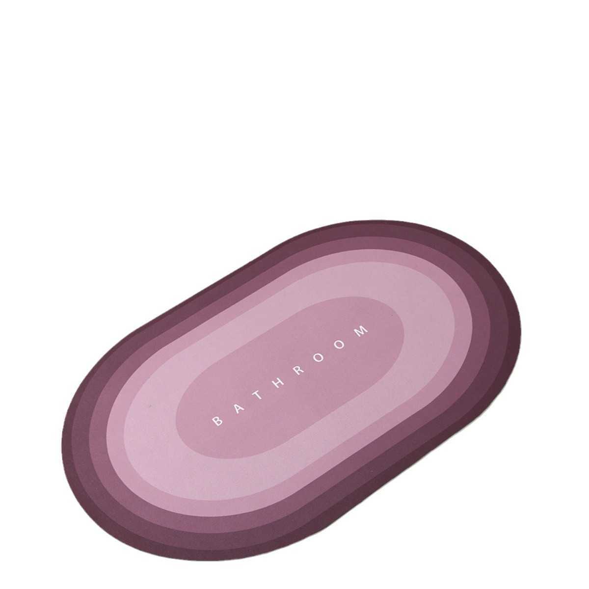 Light Luxury Diatomaceous Earth Mat Home Soft Mat Bathroom Non-Slip Absorbent Mat Entrance Door Mat Bathroom Non-Slip Mat S260207