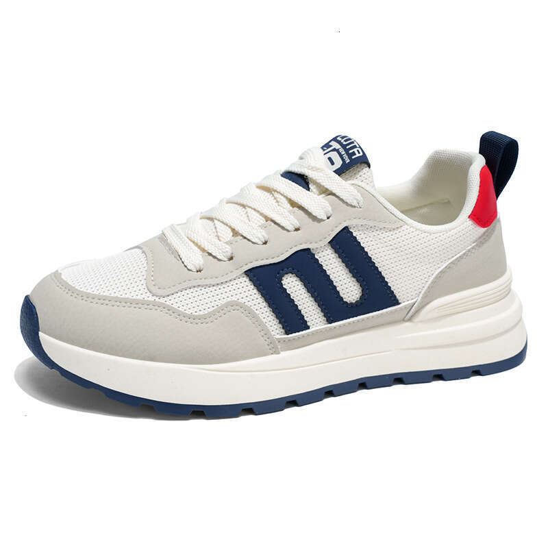 New Autumn Mesh Breathable Versatile Casual Sports Men's Running Thick Sole Forrest Gump Dad Shoes