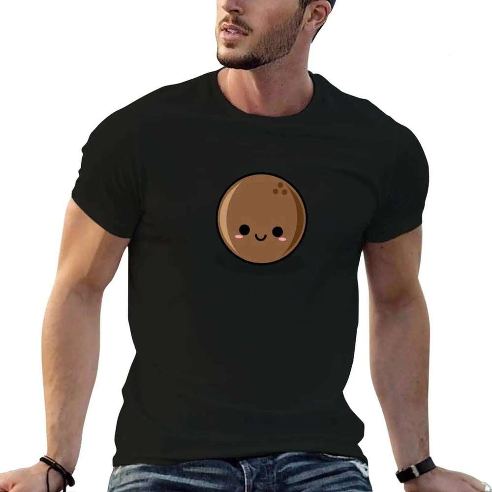 T-Shirt shirt shirts graphic heavy Cute coconut for t man designer vintage cotton X260209