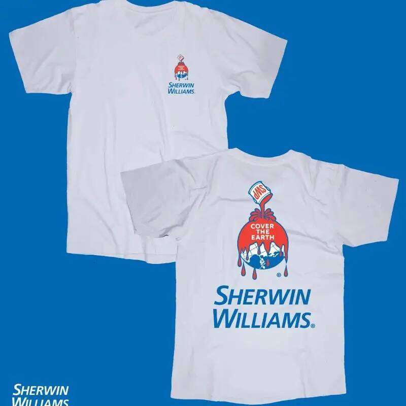 Sherwin Williams white t shirt painting X260209