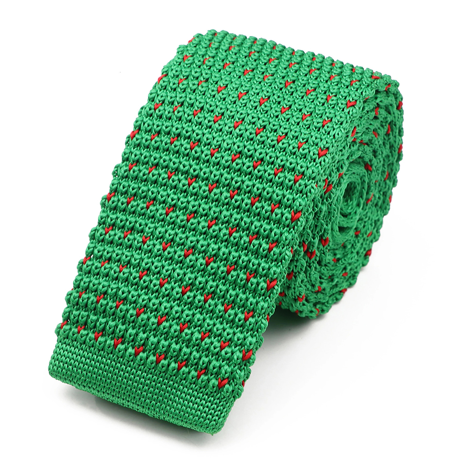 Knit Ties For Men Women Winter Slim Narrow Flat Necktie Orange Beige Green Casual Gravatas Wedding Party Office Holiday Gifts 260208