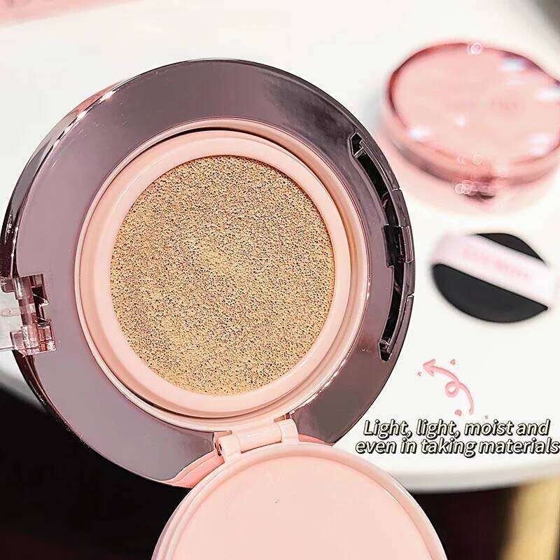 Korean Hydrating Air Cushion BB Cream Concealer Light Natural Foundation Moisturizing Lasting No Stuck Waterproof and Sweatproof 26L0209