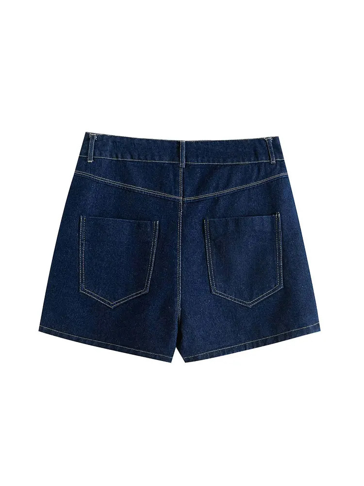 Nlzgmsj Summer Womens Casual Sets Fashion Mini Skirt Shorts Sets Denim Short Shirt Top Sets For Women Street Women Outfit 260208