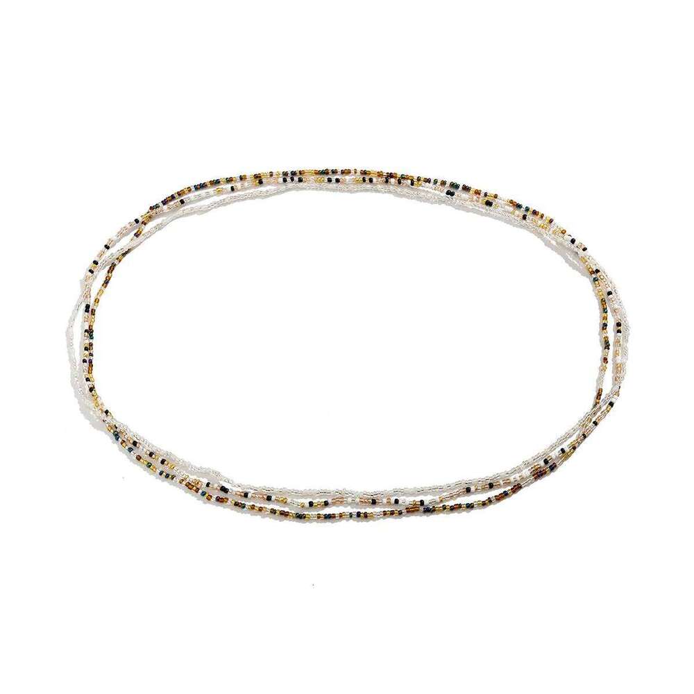 Ingemark 3Pcs Bohemia Waist Bead Belly Belt Chains for Women Wed Bridal Sexy Summer Bikini Elastic Body Jewelry Y2K Accessories X260209