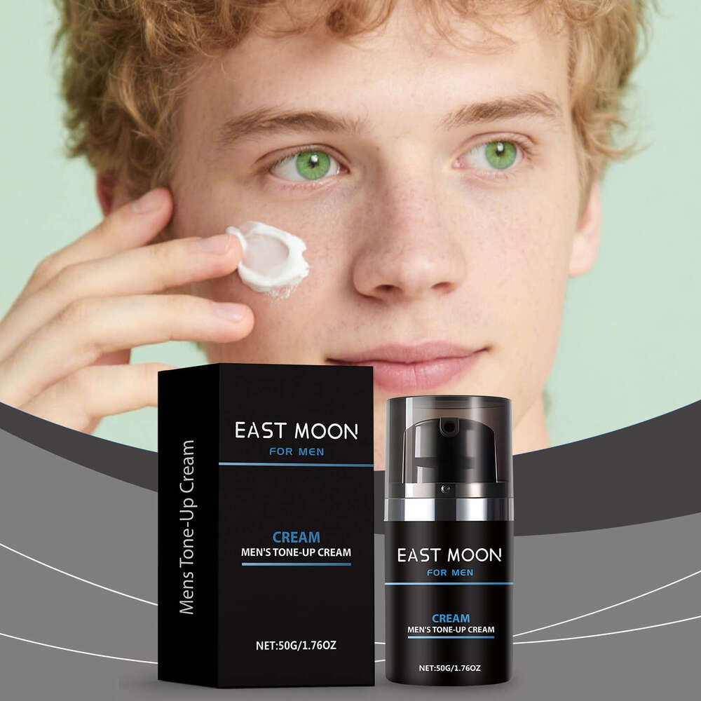 East Moon Men's Lightweight Hydrating Nourishing Skin-Friendly Natural Concealer Refreshing Moisturizing No-Makeup Cream