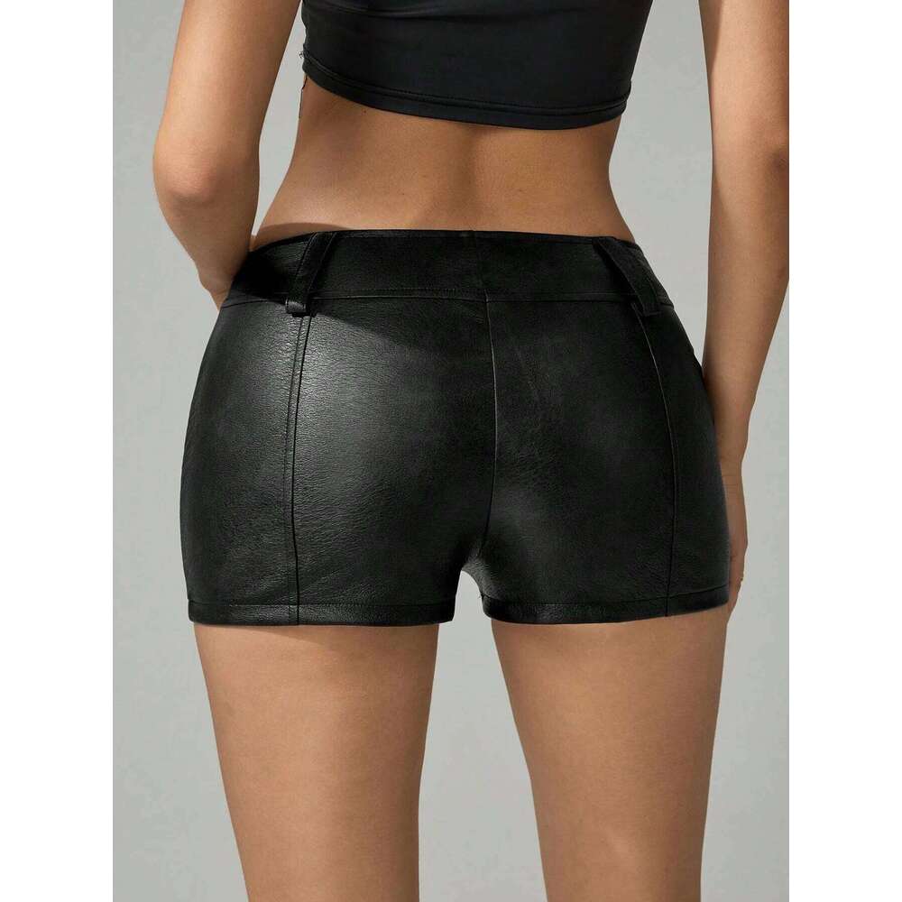 Ladies' casual elegant young sexy and spicy black super shorts, ladies' shorts 776 H260209