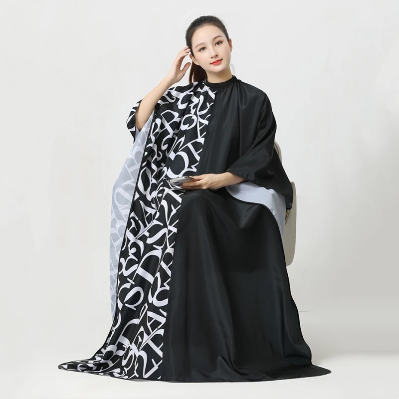 Hair Cutting Wrap Cloth Color Blocked Style Hair Salon Hairdressing Shawl Fashion Haircut Cape Hairdresser Apron Barber Cloak 260203