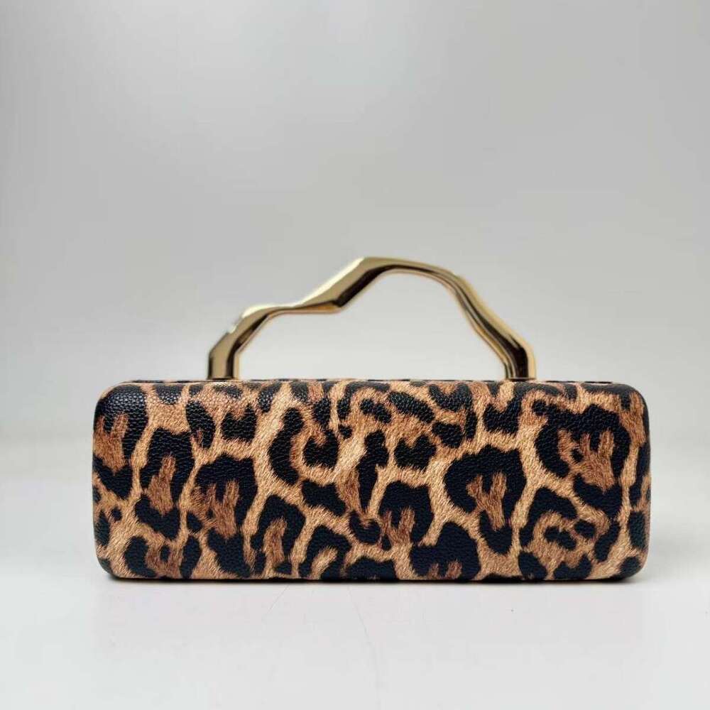 Cross-Border Exclusive Supply Of Women's Fashionable Unique Leopard Print Clutch Evening Handbags, Crossbody Party And Wedding Bags, Stylish Gift