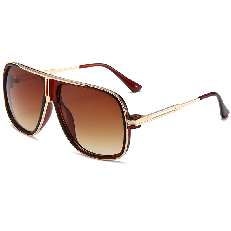 Designer Sunglasses Men Women Sunglasses Polarized UV400 Sunglasses Oversize Frame Luxury Goggle Pilot Alloy Frame Eyewear KK777