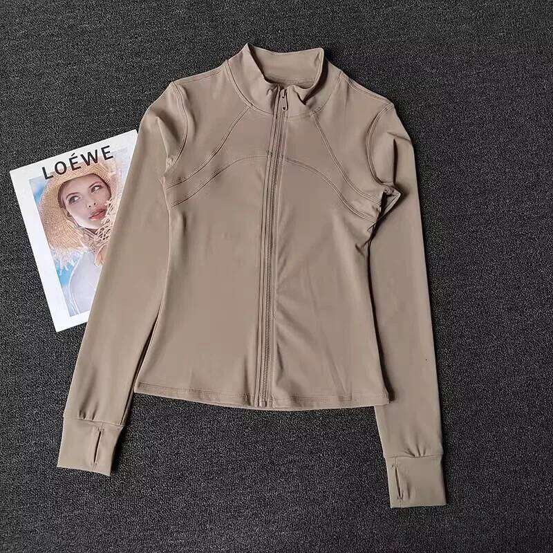 Women's s Quick-drying Long Sleeve Sports Running Training Coat Fitness Top Gym Workout Sweatshirt 26Y0208