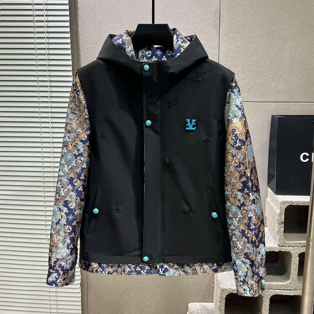 Spring And Autumn New Fashion Jacket Men's European Style Trendy Brand Camouflage Print Youth Slim Fit Hooded Coat For Men