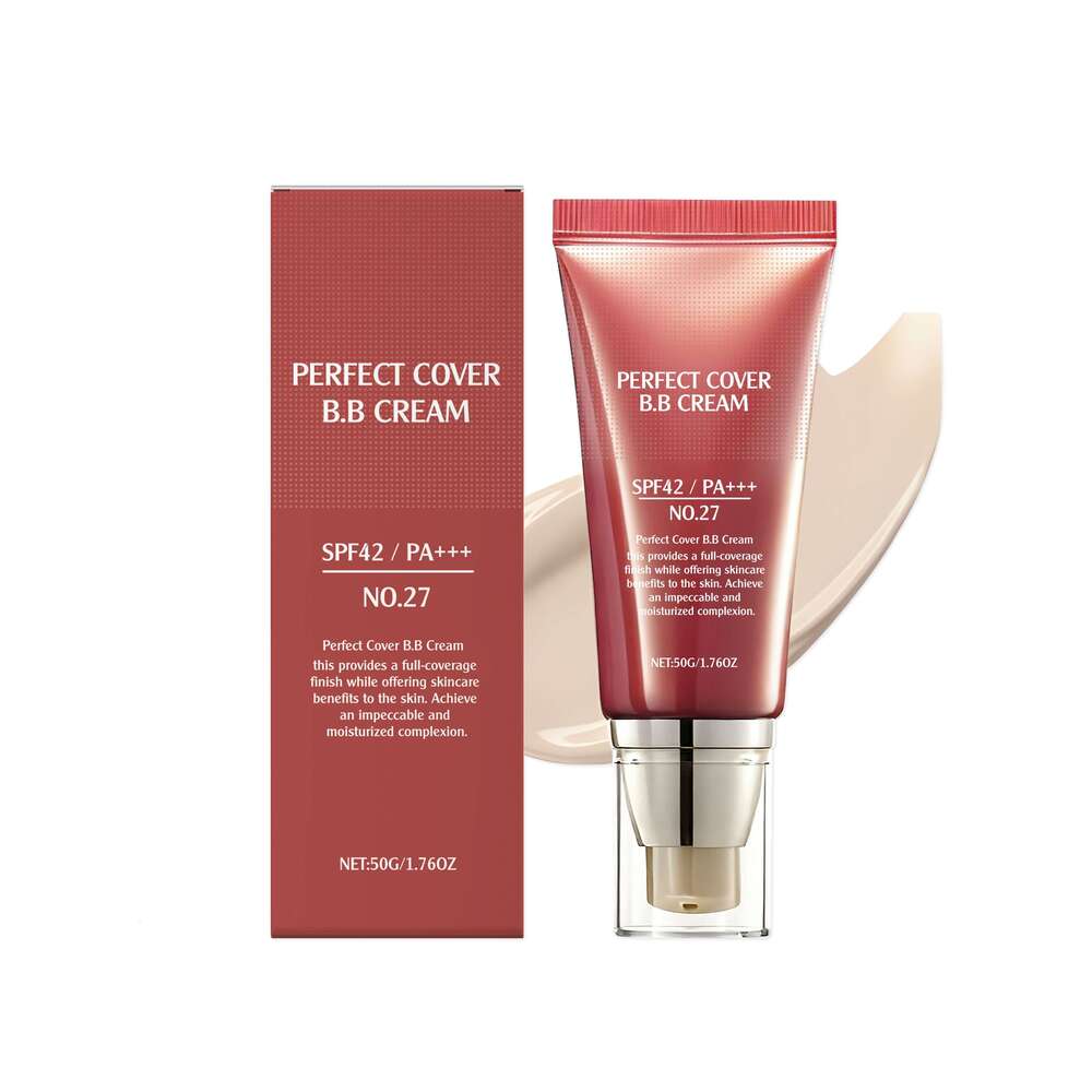 AMZ Brightening Skin Softening Lightweight Moisturizing Concealer Nourishing Matte Clear Makeup Natural Fit BB Cream