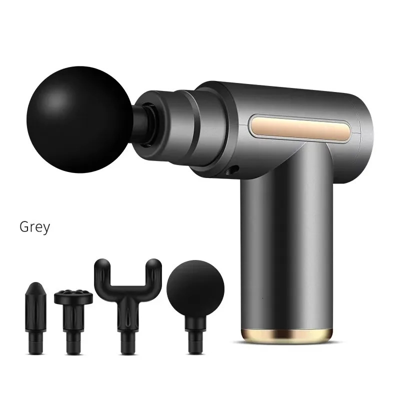 2026 Portable Fascia Gun Deep Tissue Massage Mini Lightweight Adjustable Speed Whole Body Massage Equipment 260129