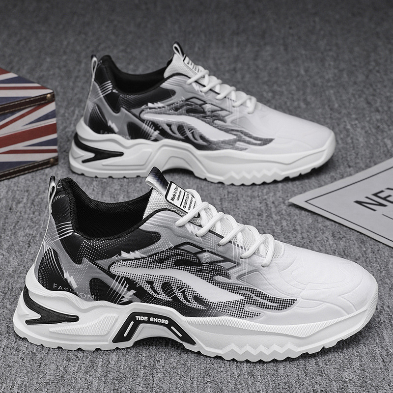 Free Shipping 2026 New Sneakers Fashion Sport Shoes for Men anti-slip Breathable Thick Sole Designer Shoes