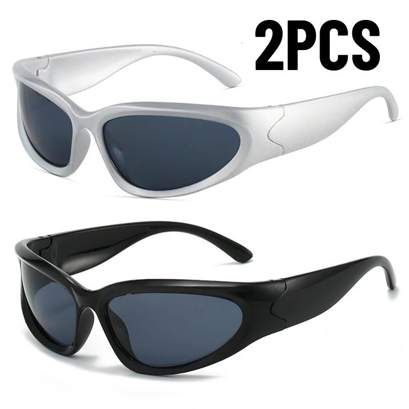 123pcs Fashionable Men and Women Sunglasses Highend Y2K Square Bicycle Glasses Resistant Outdoor Hiking Glas UV400 260128