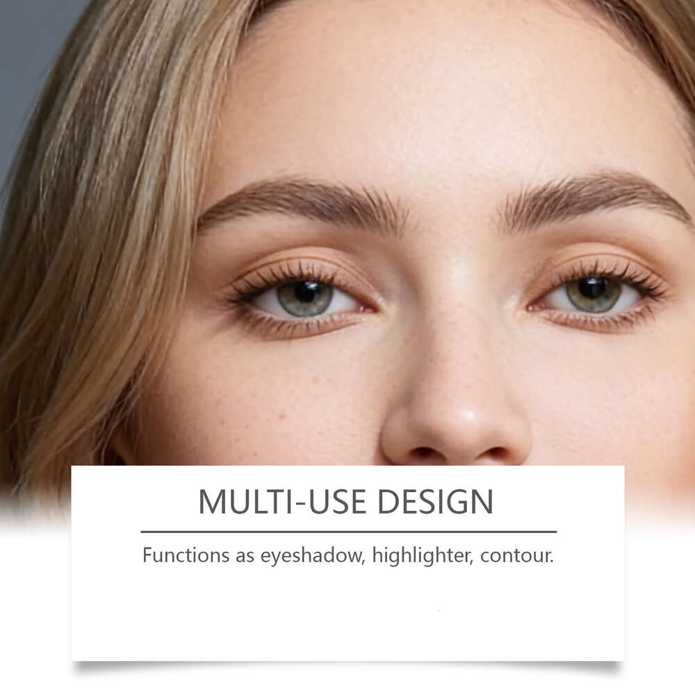 zephoco Light Brown Matte Texture Silky Smooth Color Rendering Long-lasting Makeup Effect Daily Natural Eyeshadow Stick