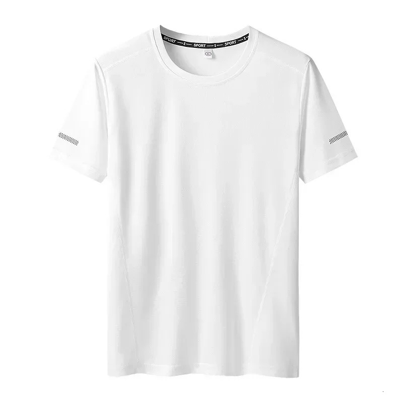T-shirt for Men Plus Size 5XL6XL Quick Drying T-shirt Round Neck Big Size Short Sleeve Oversized T Shirt 260122