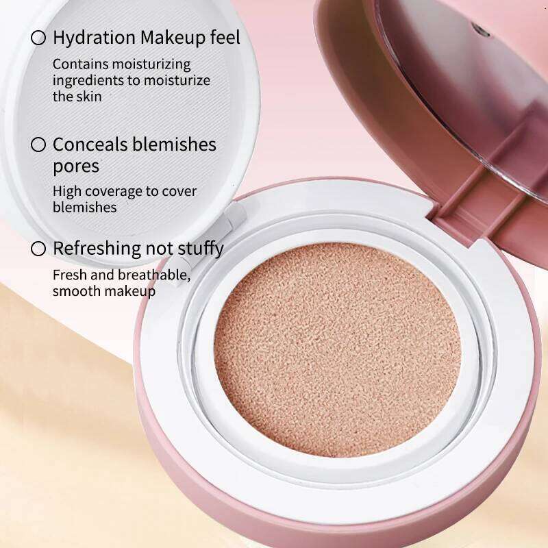 OCHEAL CC Cushion Long Lasting Moisturizing Concealer Foundation BB Cream For Face Makeup Concelear 26L0209