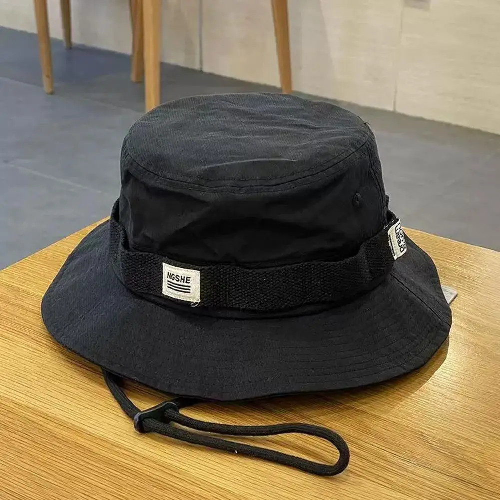 Unisex Summer Sun Hats UV Protection Boonie Hat Sunshade Basin Visor Fisherman Hat For Beach Outdoor Hiking Camping Panama Cap 260204