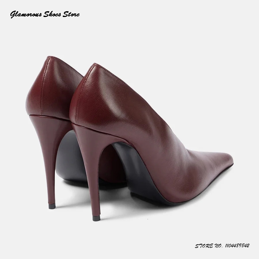 Zebra Print Leather Stiletto Pumps Pointed Toe Thin Heels Runway Shoes Spring Autumn Shallow Slip On Trending High 260208