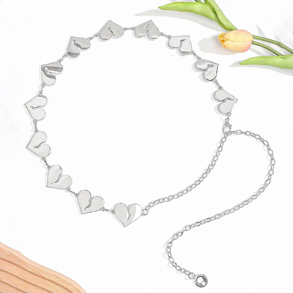New style personalized chain shell high-end sense fashionable matching decoration for skirts and pants X260209