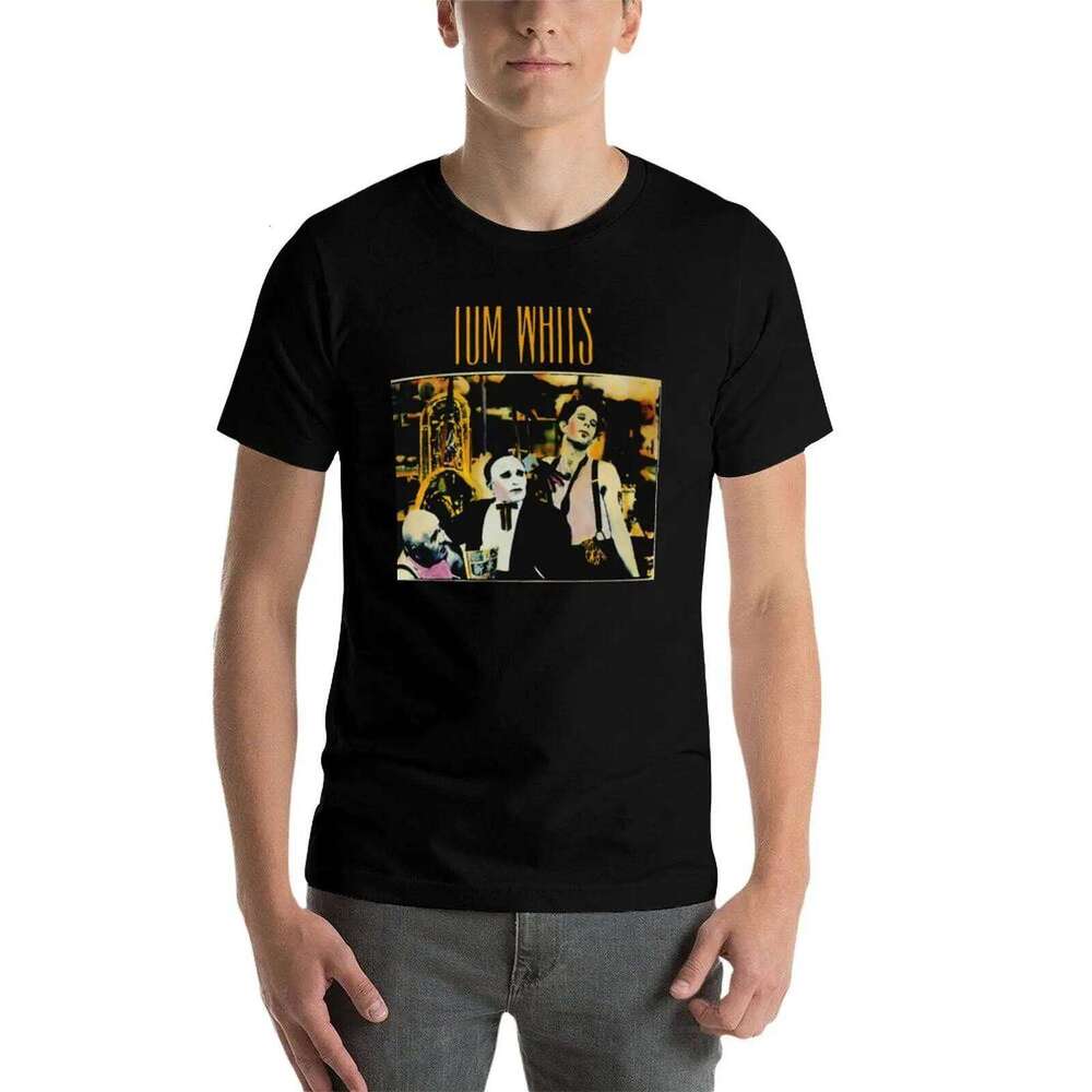 Tomwaits graphic shirt personalised man t shirts cotton T-Shirt X260209