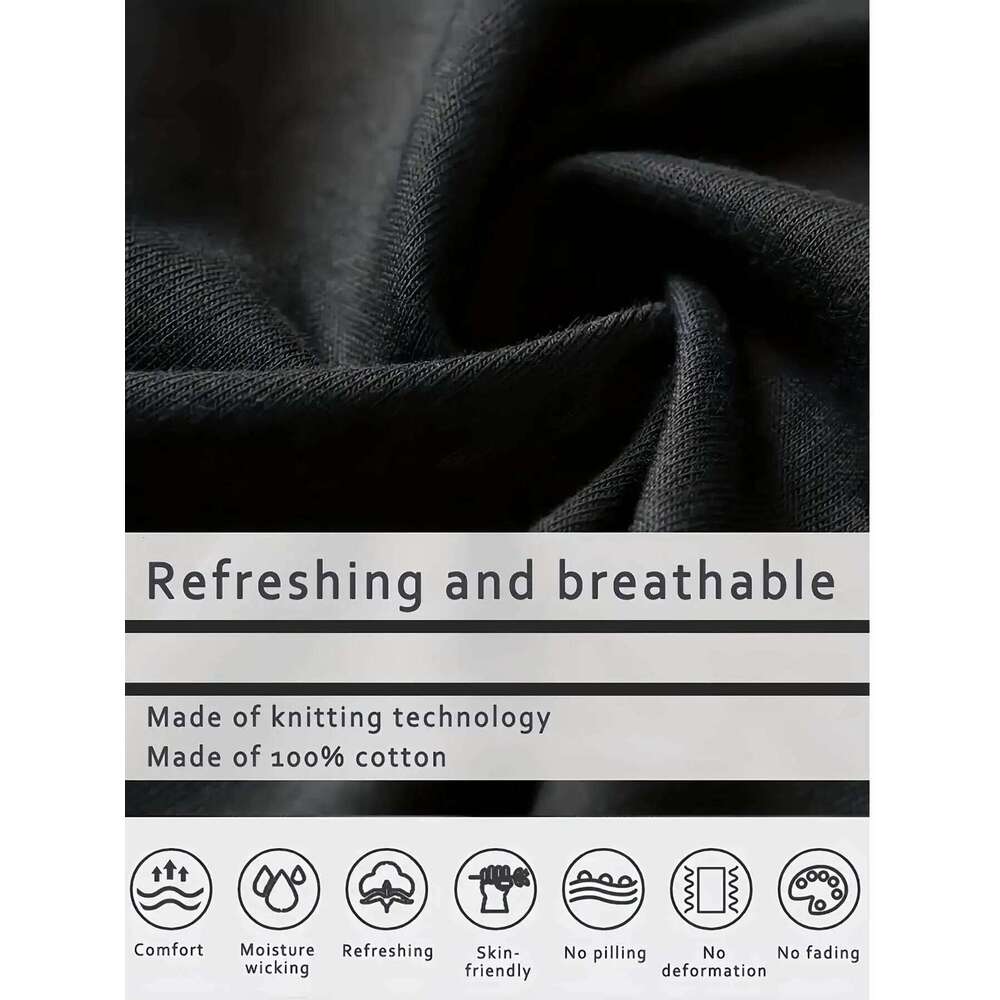 funny Unisex T-Shirt100% Polyester, Black Background, Completely Empty Space, No Objects., Breathable Top Short Sleeve Shirt Rou X260209