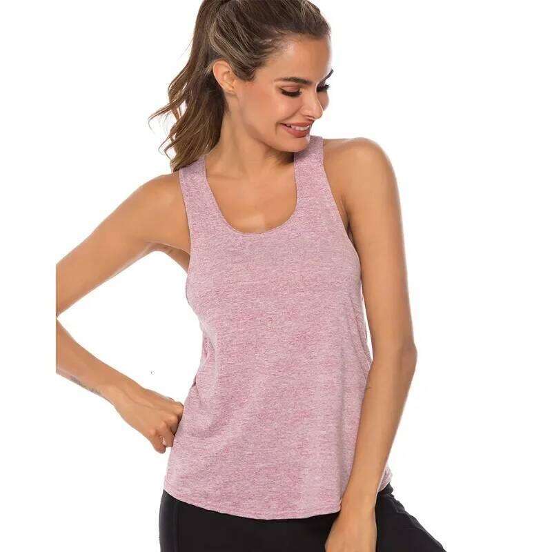 Sleeveless Basic Tanks The I-shaped Workout Running Fitness Quick Drying and Breathable Sports Vest for Women 26Y0209
