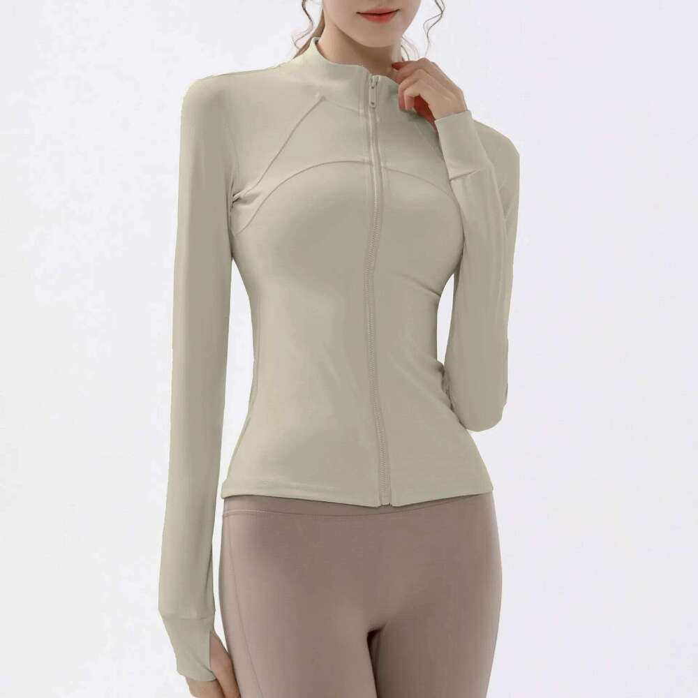 Women's s Quick-drying Running Training Coat Fitness Top Gym Long Sleeve Sports Workout Sweatshirt 26Y0209