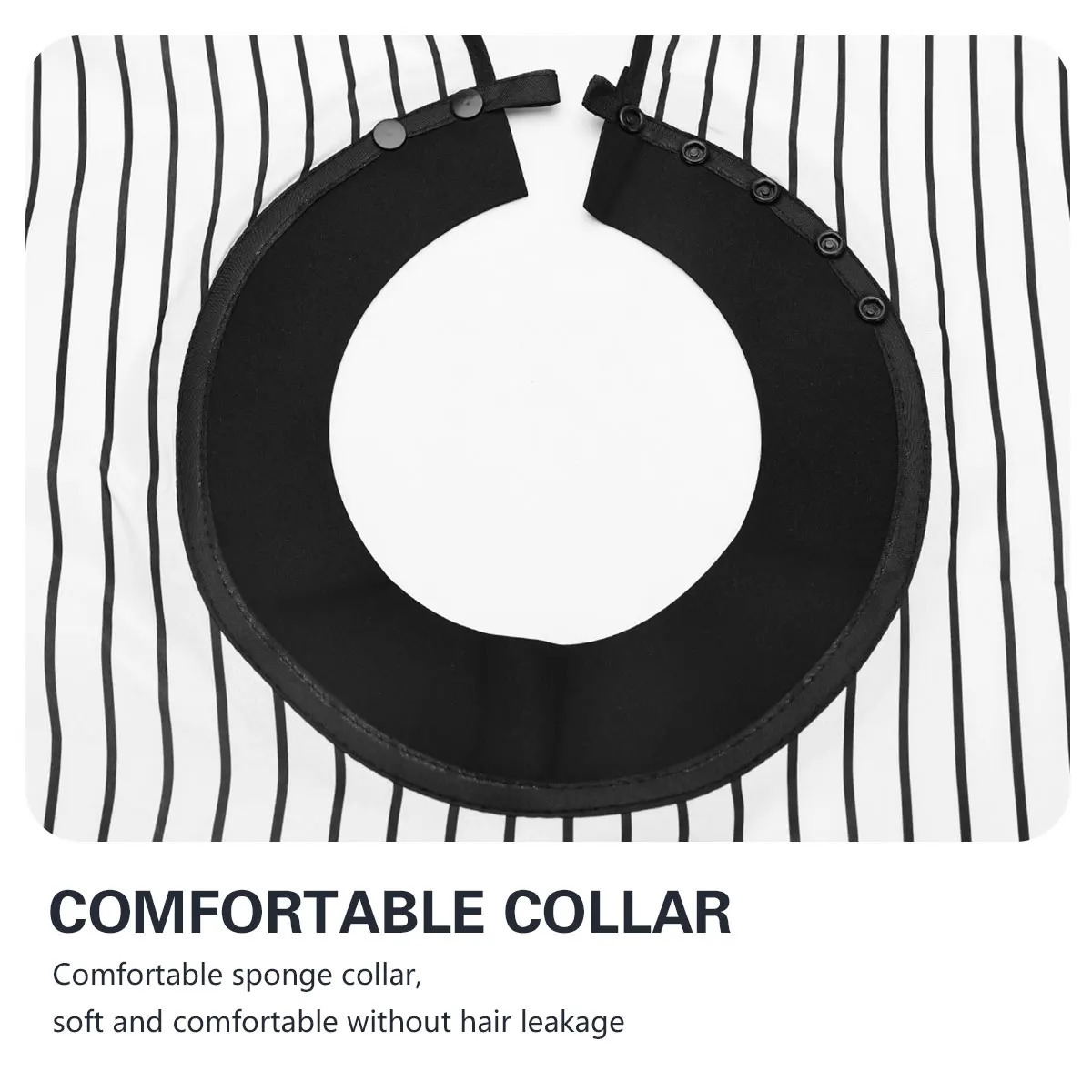 Sponge Collar Barber Layers Waterproof Haircut Hairdresser Cloak Aldult Beauty Salon Gown Professional Haircut Accessories 260203