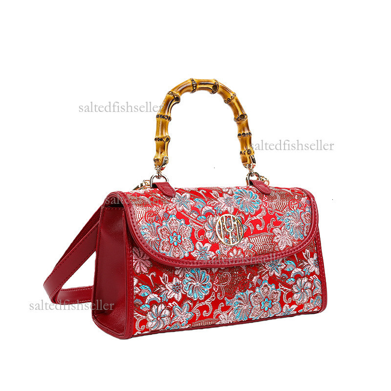 2026 Chinese Style Luxury High-quality Leather Buckle Shoulder Crossbody Bag Fashion Ancient Style Retro Atmosphere Dinner Handbag Paired With Cheongs