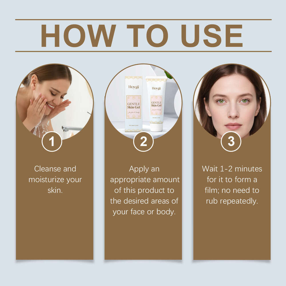 HOYGI Moisturizing Primer Gel Smooth Makeup Base Suitable for Various Types Hydrating and Tender Skin