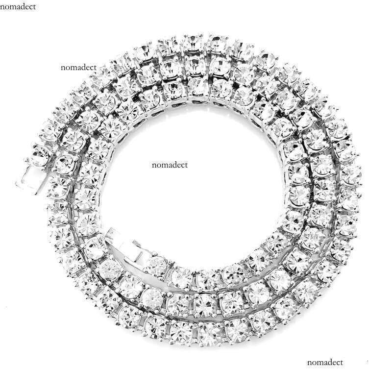 Wholesale VVS Men Moissanite Bracelet Sterling Sier Necklace Tennis Chain 9f