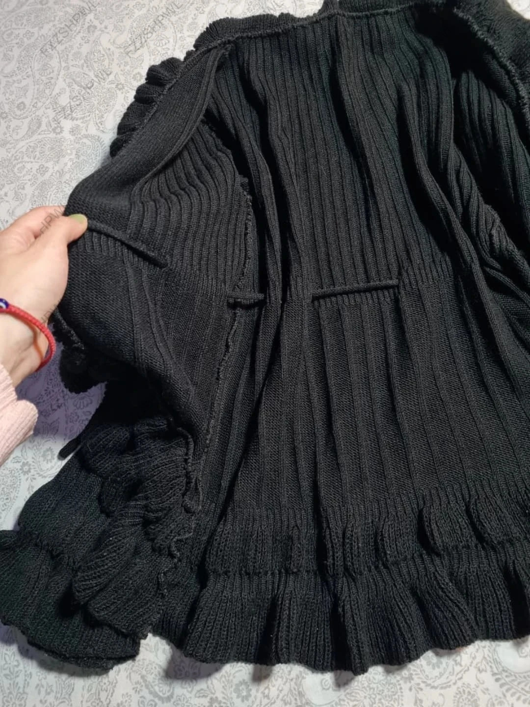 Acrylic Y2k Knitted Sweater Women Fashion Aesthetics Solid color Versatile Gothic Streetwear Casual Long sleeved Top 260120