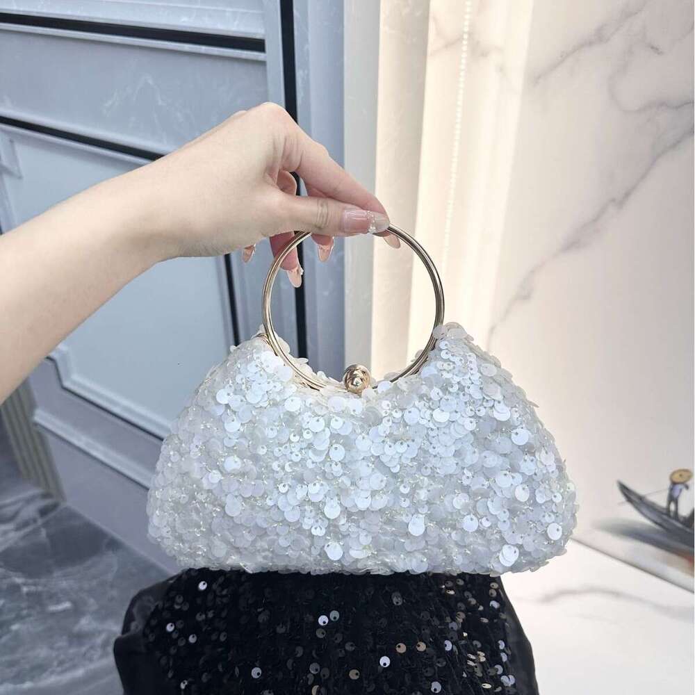 Hot Selling Sequin Party Banquet Handbag Bride Wedding Dress Evening Gown Clutch Women S Bag
