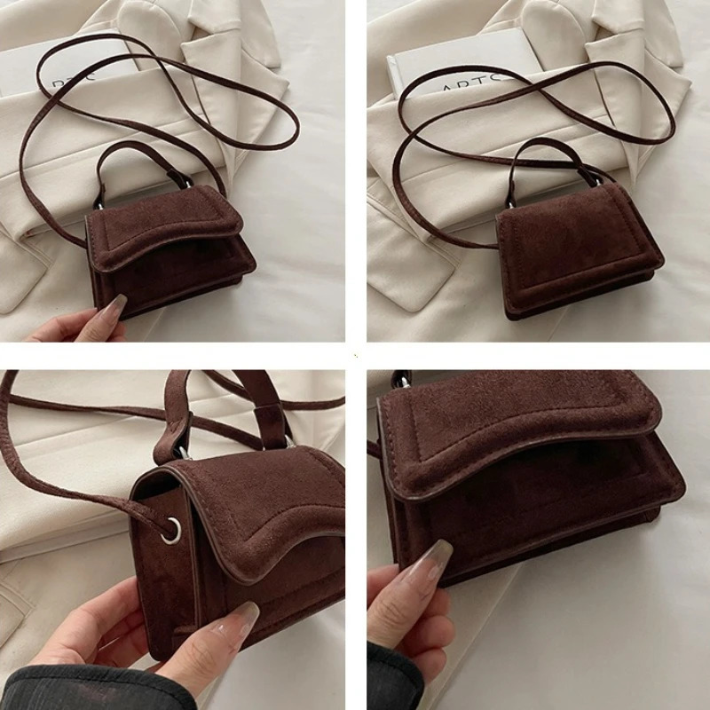 Fashion Mini Crossbody Bag for Women High Quality Small Handbags and Purses Autumn Winter Trend Womens Shoulder 260208
