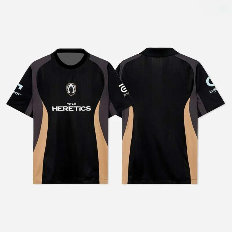 Men's Women's T Shirts Team Heretics Esports Club LEC Valorant Pro Uniforms Sports T-shirts Official Team