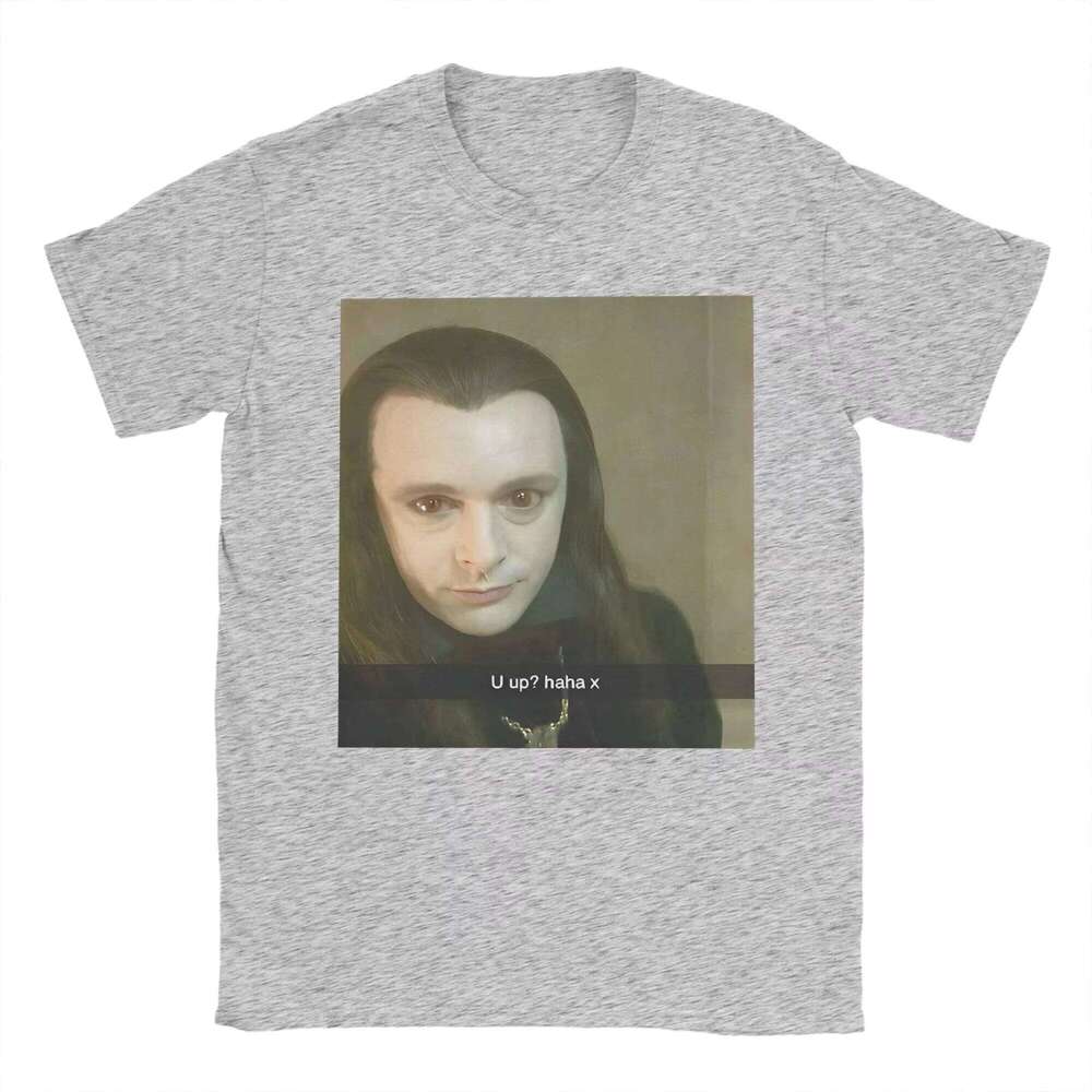 Crazy Meme Aro Vampire Twilight T-Shirts Men O Neck 100% Cotton T Short Sleeve Tee Shirt Unique Funny Clothes X260209