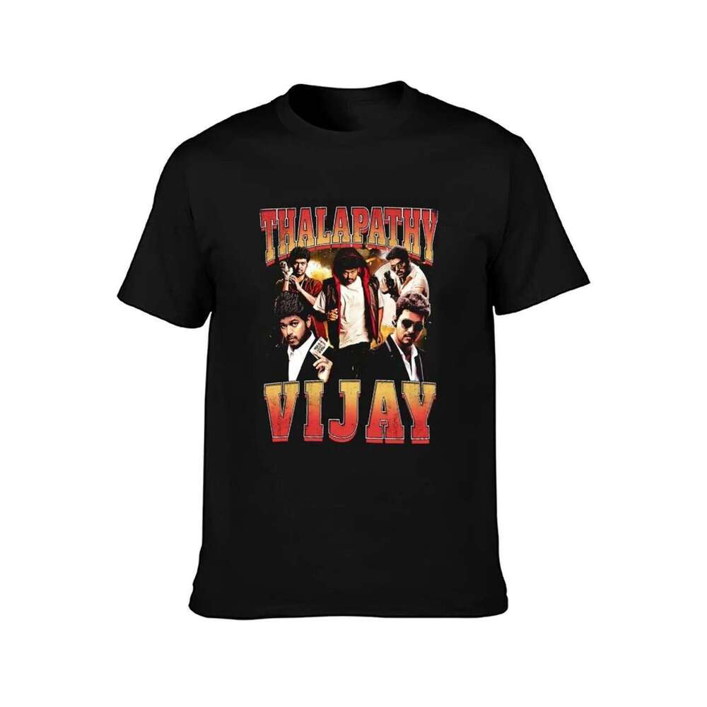 Vijay Graphic T-Shirt pack shirt cotton t shirts for man graphic vintage T-shirt X260209