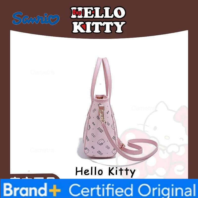 Sanrio 2026 HelloKitty Hello Kitty Vegetable Basket Mini Printed Tote Women's Niche Design Crossbody Shoulder Bag H260209