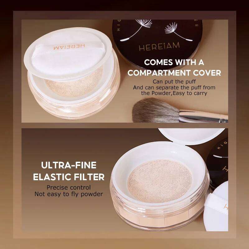 IMAGIC 3-Color Loose Powder Smooth Oil-Control Face Makeup Waterproof Natural Matte Long-lasting Setting Women Beauty Cosmetic 26L0209