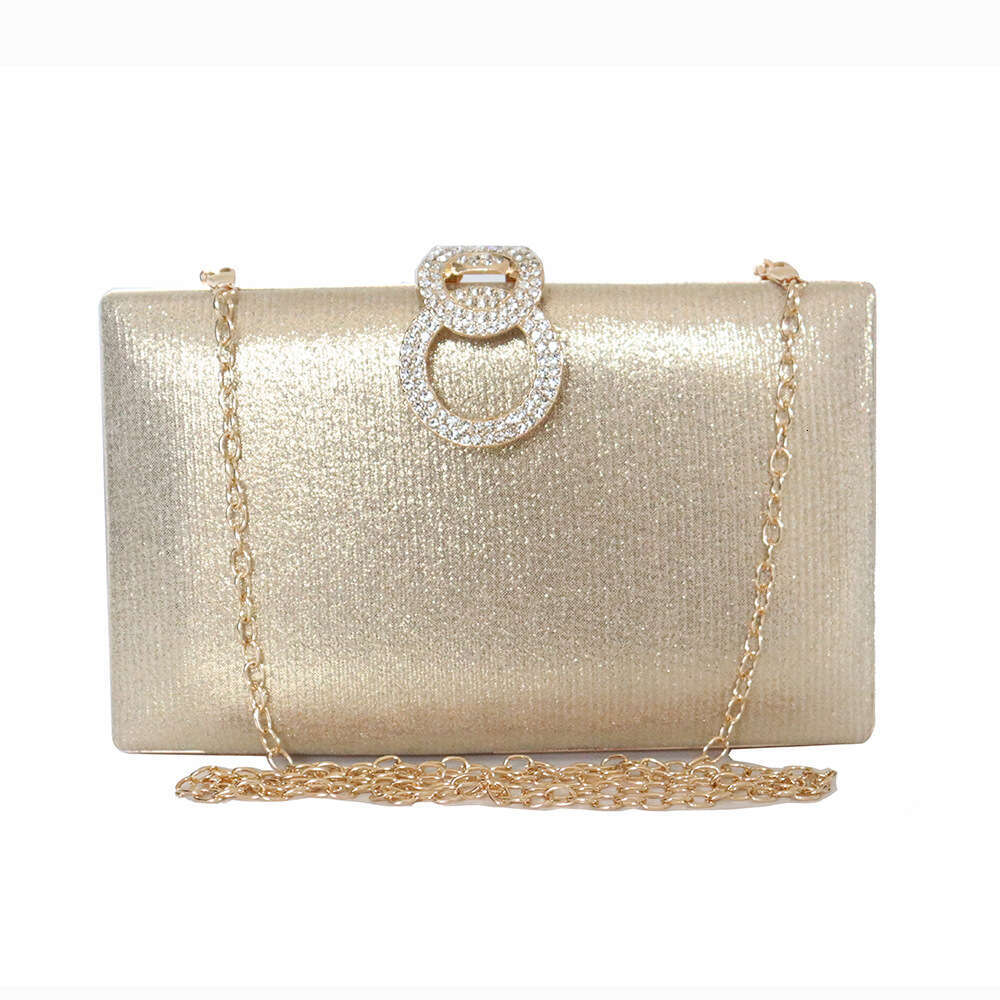 New Style Glitter Evening Handmade Shiny Material Banquet Multi-Color Women's Clutch Bag Manufacturer Wholesale