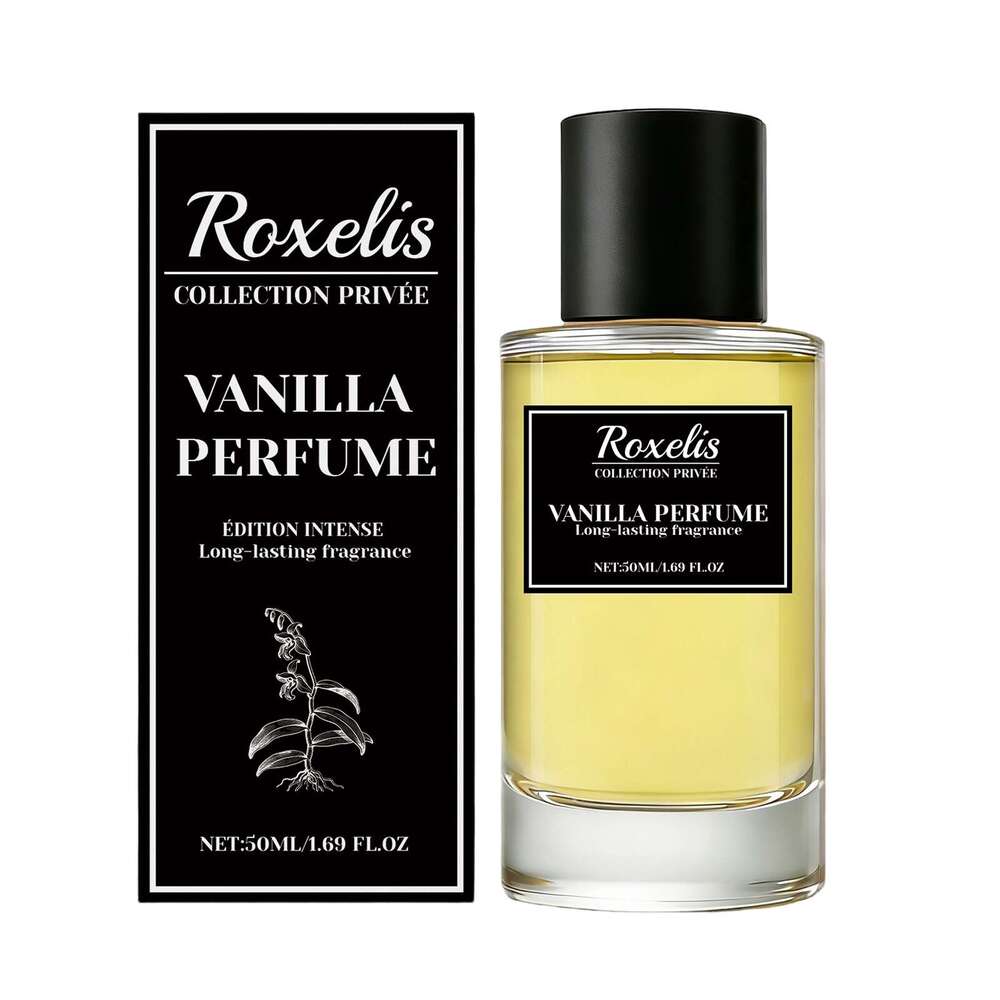 Roxelis Vanilla Light Fragrance Gentle Skin-Friendly Formula Long-Lasting Natural Scent Soft Skin-Adhering Aroma