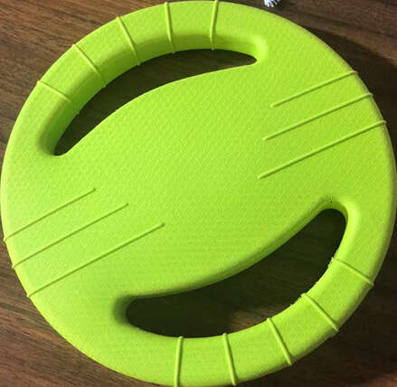 Frisbee Foam Outdoor Training Tug-of-War Golden Retriever Pet Dental Cleaning Toy Stress Relief Dual-Use Dog Pull Ring