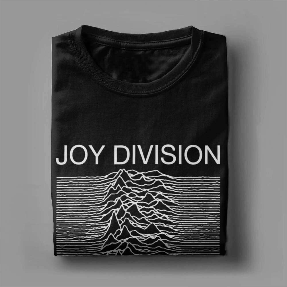 Men Joy Division Unknown Pleasures T Shirt 100% Cotton Clothes Novelty Short Sleeve Crew Neck Tees Graphic Printed T-Shirts X260209