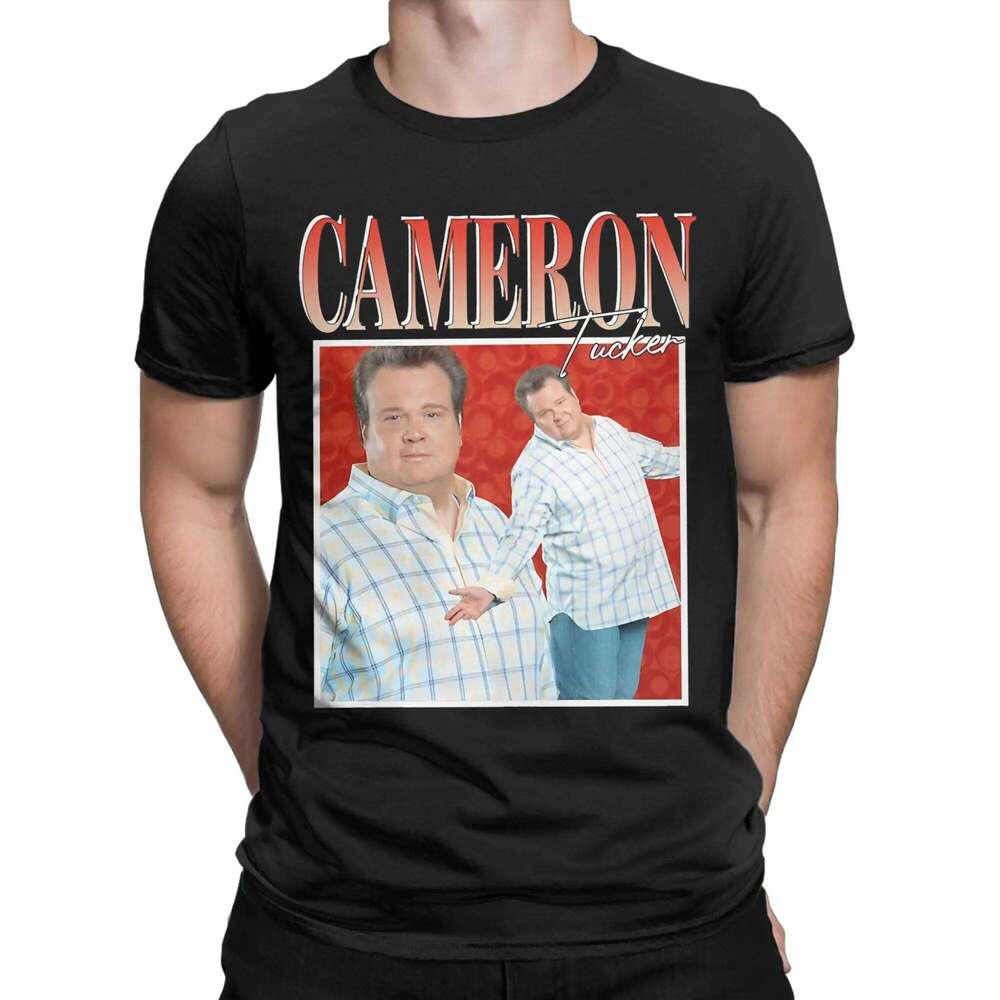 Cameron tucker Modern Family Merch Men Women T Shirt Pure Cotton Tee Printed T-shirt Clothing X260209